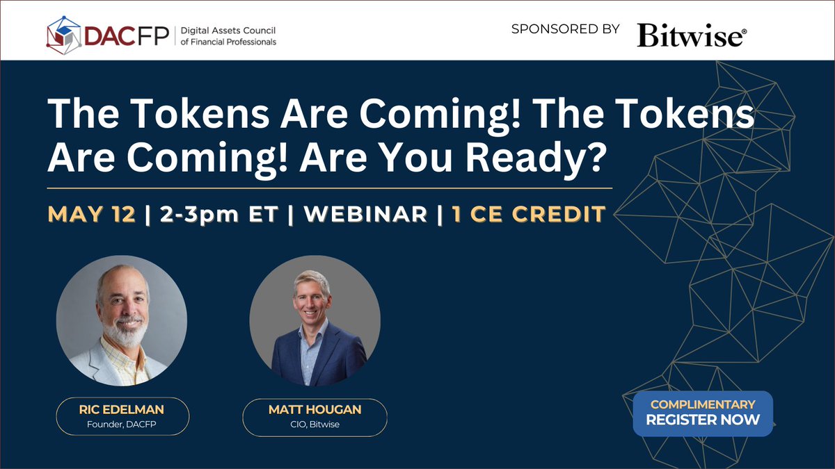 Digital Assets Council of Financial Professionals tweet media