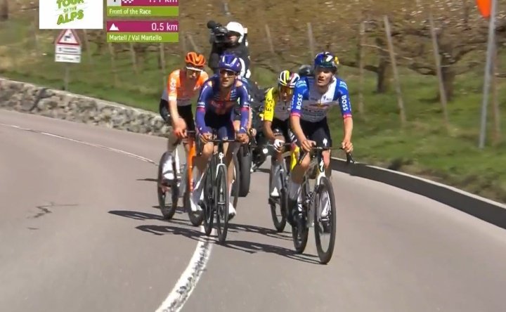 ZXCycling's tweet image. 🇮🇹@Tourof_TheAlps stage 2

So close to win again for @picnicpostnl today! This time, Mattia Gaffuri make tremendous breakaway ride, didn't dropped from leader's wheel, but lost sprint, because of tired. Wish you finally get 1st win guys, you deserve this!

#ToTA26 #cycling