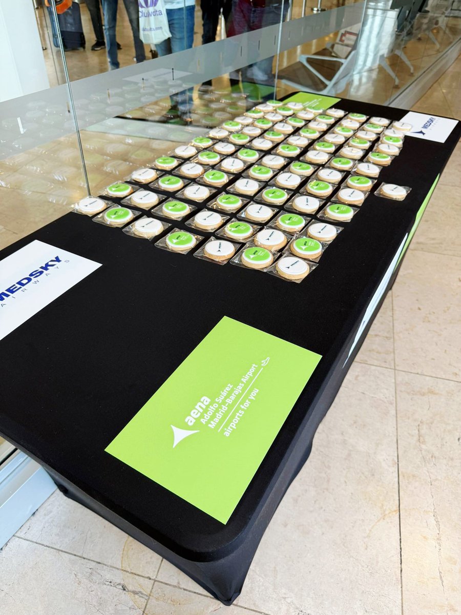 aena's tweet image. 🛫 El #Aeropuerto Adolfo Suárez #Madrid-Barajas incorpora la aerolínea Medsky Airways, que comienza a operar una nueva ruta con Trípoli (Libia).
 
✈️ La conexión contará con dos frecuencias semanales: martes y viernes.
 
¡Felices vuelos! 😉
 
#AeropuertosAena