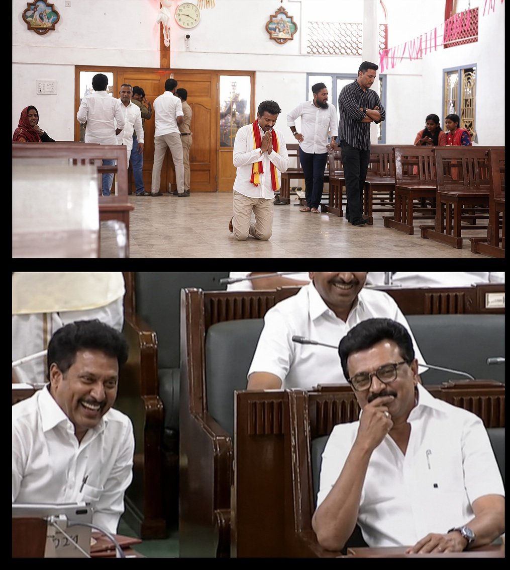 When you see your enemy praying to God to defeat you… without knowing you don’t believe in God..