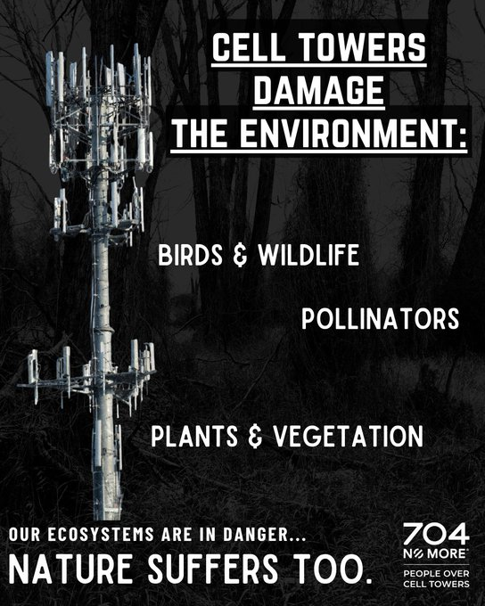 Anti5GWarrior's tweet image. 🛜☢️🌐
More towers
More habitat destruction
No borders