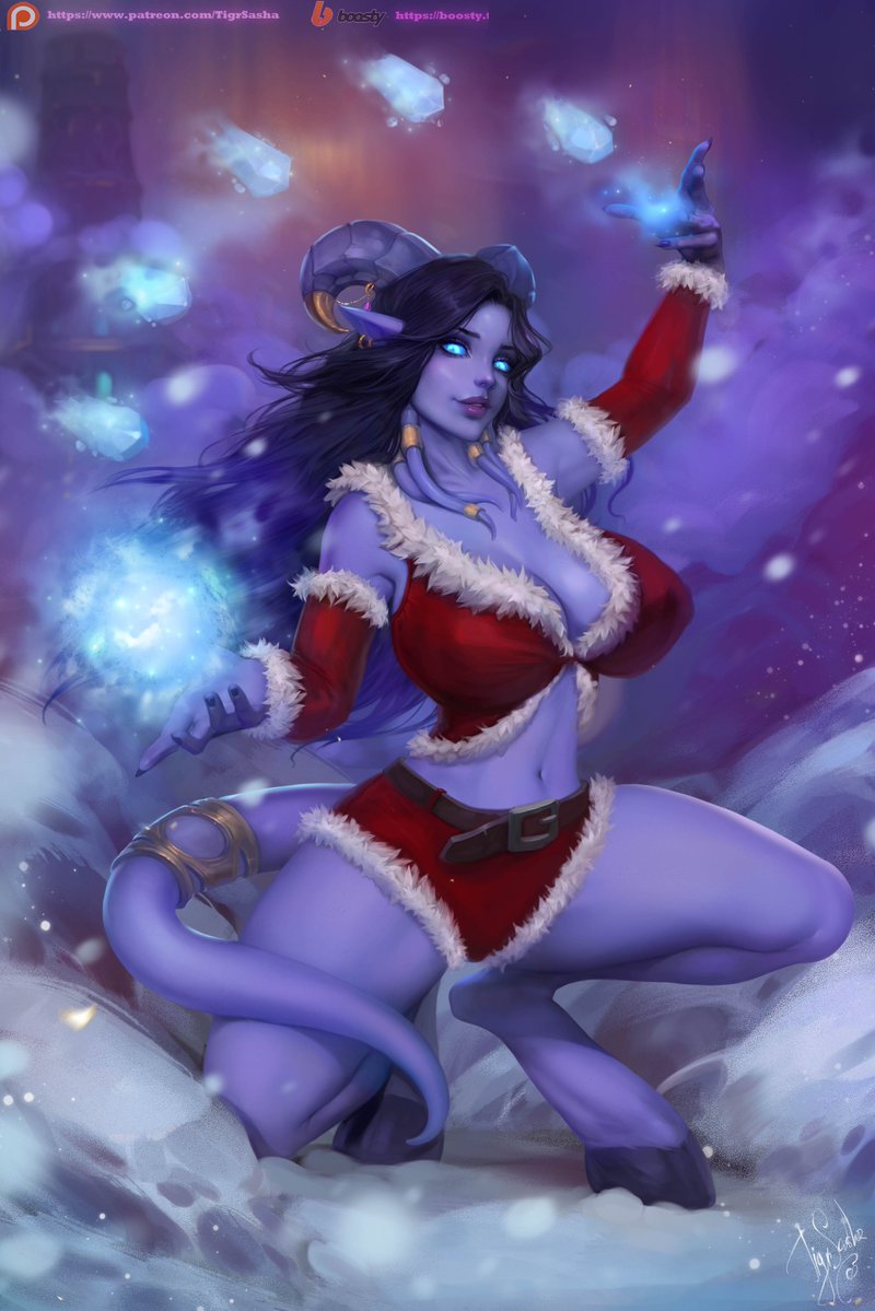 TigrSasha1's tweet image. It's been so long since I've had a commission from my favorite Draenei, do you think it needs to be fixed somehow? #Draenei #warcraft