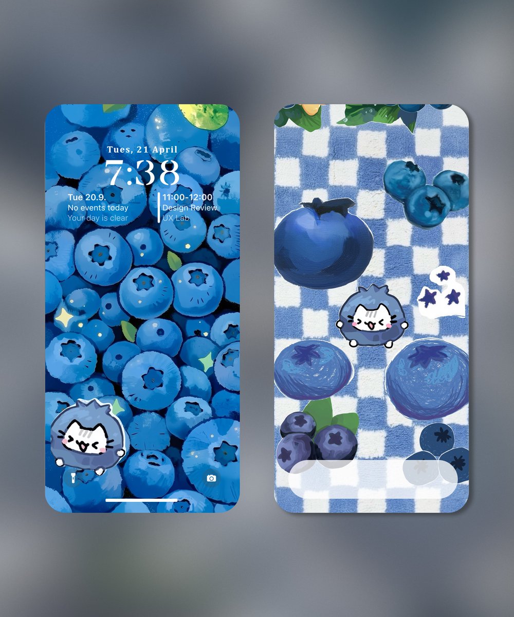 Eryth_Studio's tweet photo. Lock &amp; Homescreen Background 🫐 https://t.co/H5h8luySxi