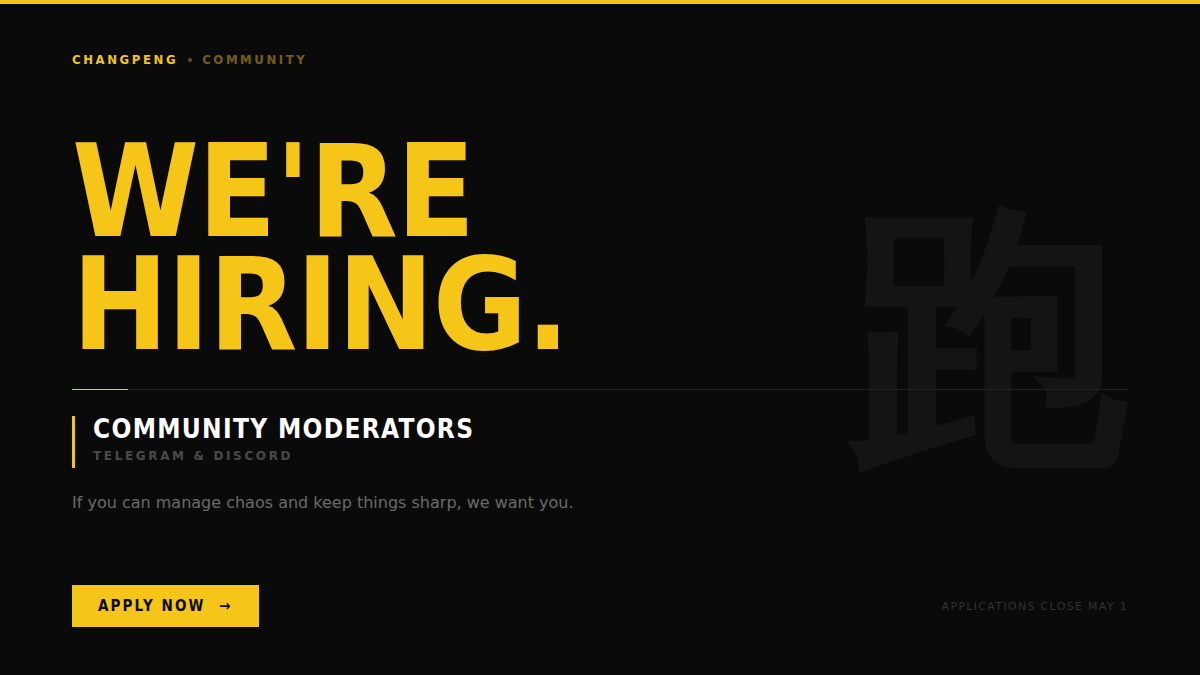 Changpeng 跑 tweet media