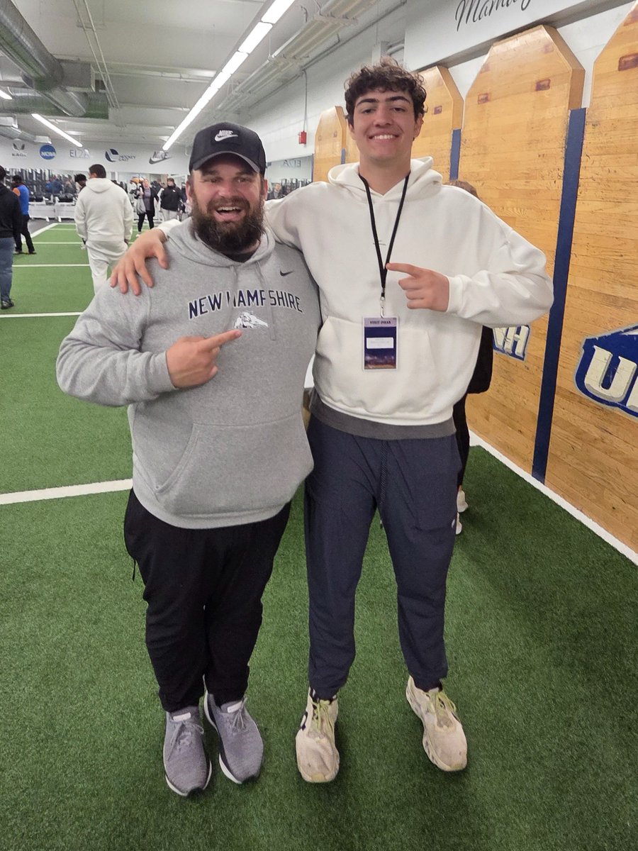 SmithPierr78407's tweet image. Great day @UNH_Football Junior Day this weekend. I really enjoyed the tour of the @UofNH campus and an amazing day of Wildcat football. Thank you @Coachmanley66 &amp;amp; @Coach_Bick for the invitation. Looking forward to competing at camp this summer. #agtg @damehova78 @mfarrellsports
