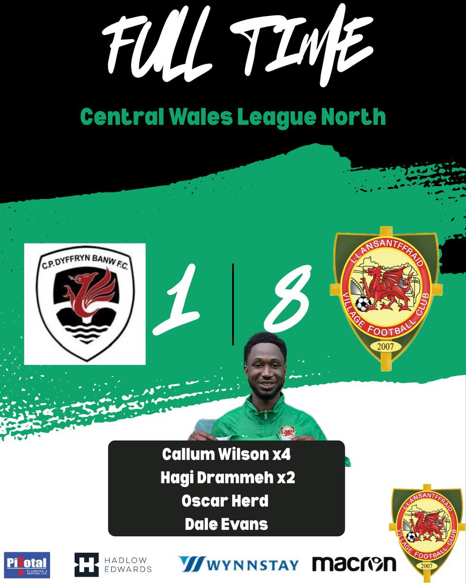 Llansantffraid FC tweet media