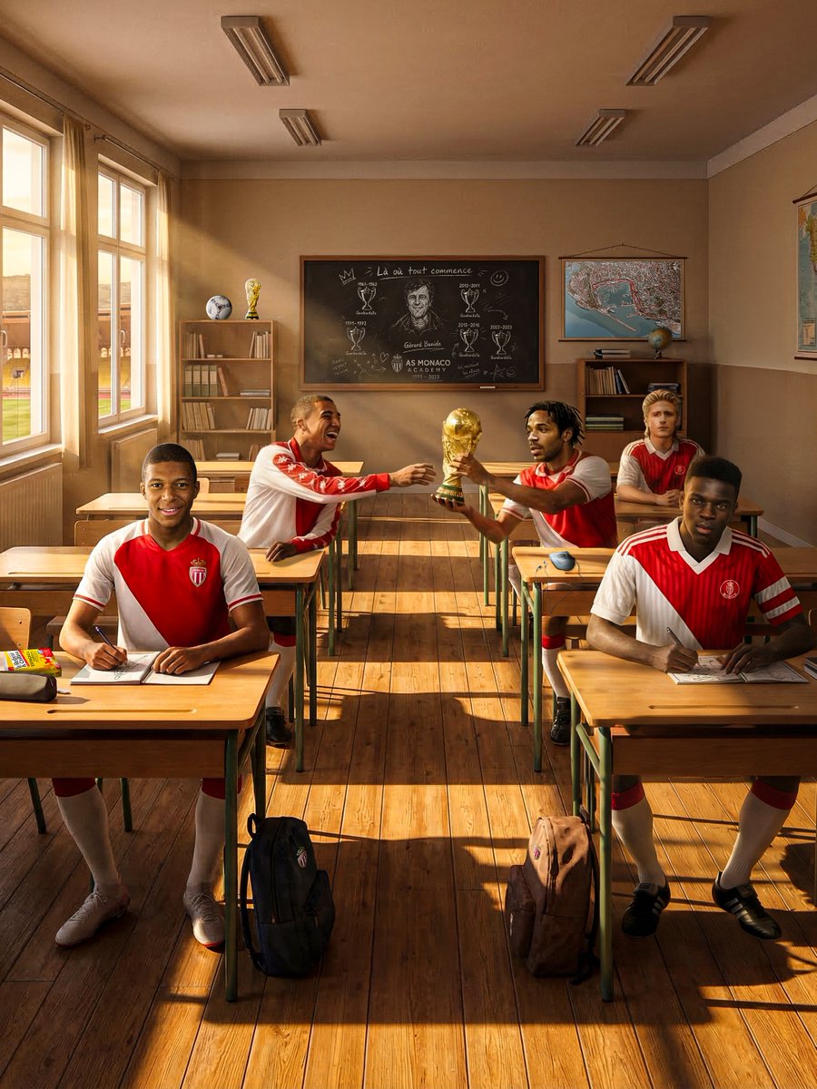 AS Monaco Academy tweet media