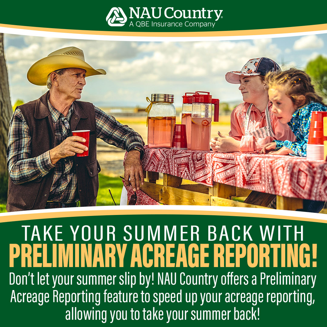 naucountry's tweet image. NAU Country’s Preliminary Acreage Reporting functionality allows you to process your preliminary acres early in the crop year, freeing up your time to relax this summer. Learn how at naucountry.com/about-us/news/….
#Farmers #acreage #technology