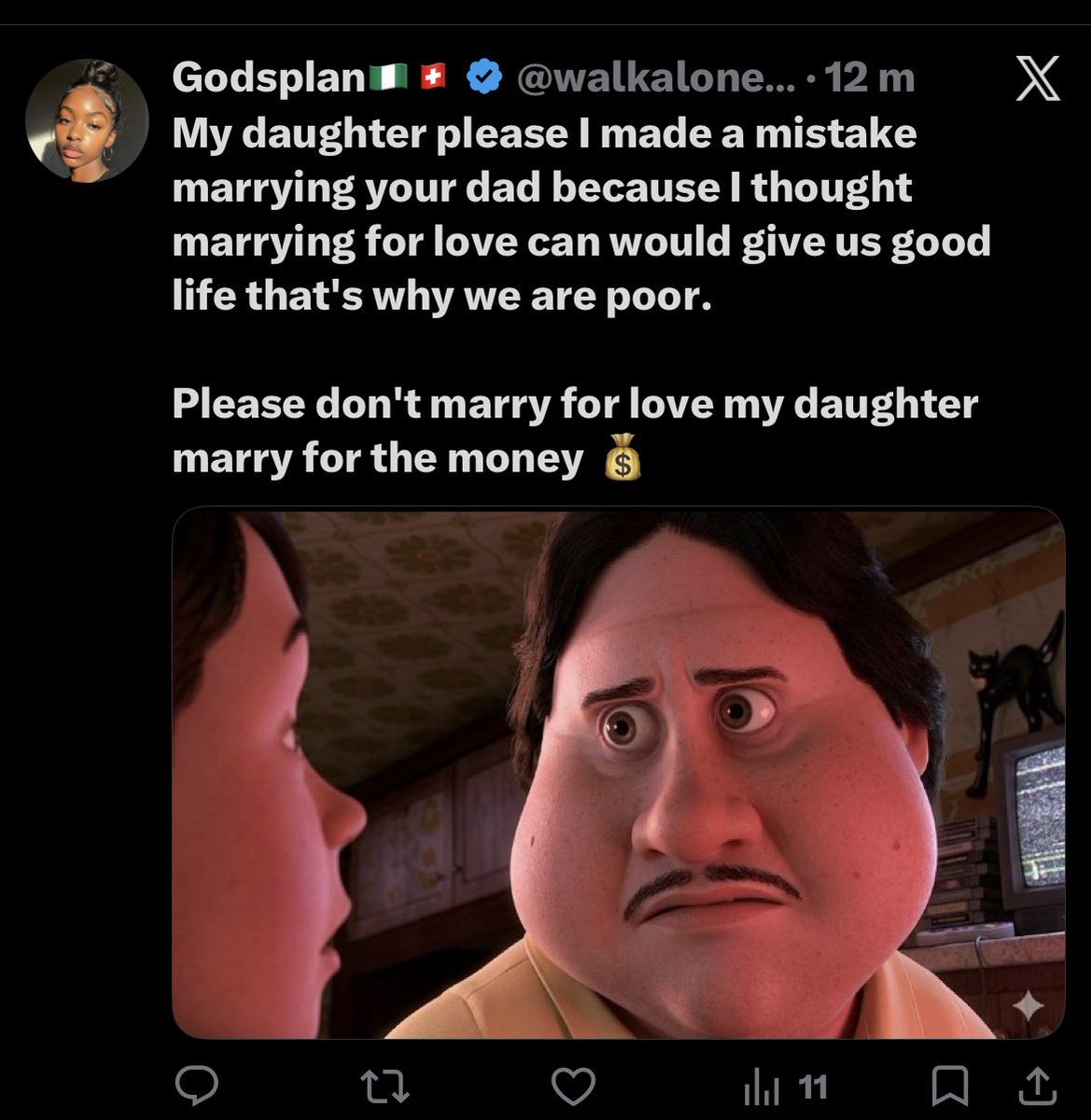 bfrmdaxx's tweet photo. @walkalonewthme @KonfieldD @trubarbtea07 @wildfreakouts gold digger too, makes sense now  why your denying https://t.co/TY9mL1SP6k