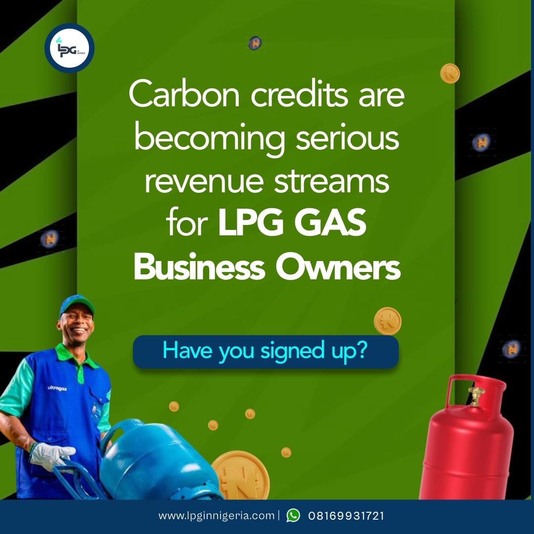 LpgNigeria's tweet image. 2026: LPG Meets Climate Finance.

This is bigger than selling cylinders.
Click on this link and get registered. bit.ly/4sgIpnV

Joining is FREE. Share the post, and let's get gas usage expanded in Nigeria.

#lpg #carboncredits #carbon #cookinggas #gasbusiness #depot
