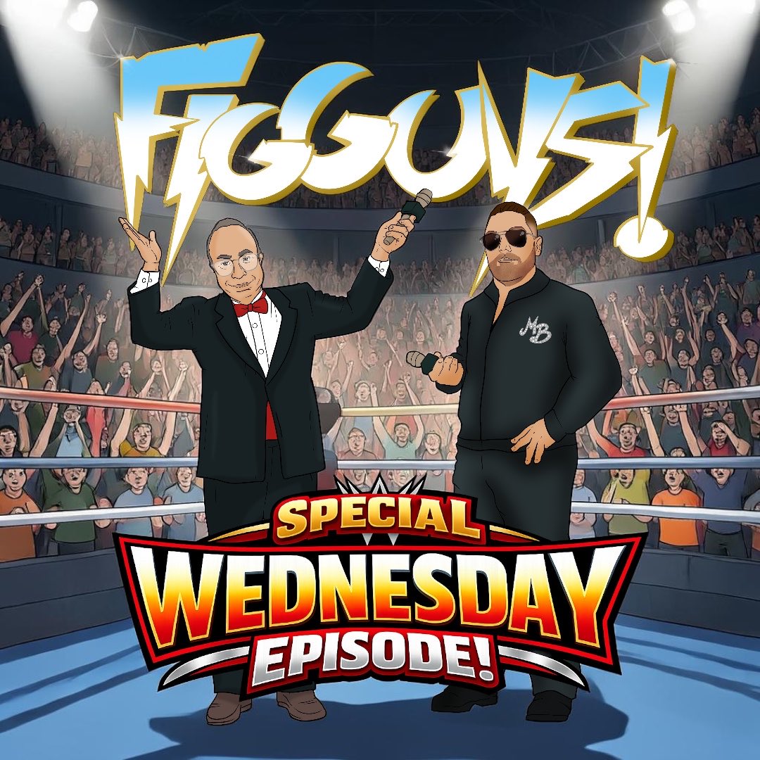 OfficialFigGuys's tweet photo. 🚨 SCHEDULE SHAKE-UP 🚨
WrestleMania weekend chaos got us calling an audible 👀
A brand new FigGuys episode drops at a special time this Wednesday night as Tom shakes off that ring rust 😤
Stories. Pickups. Mania fallout.
Don’t miss this one.
#WWEEliteSquad #FigGuys https://t.co/laKETVLIN6
