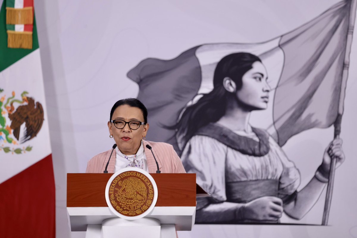 Rosa Icela Rodríguez Velázquez tweet media