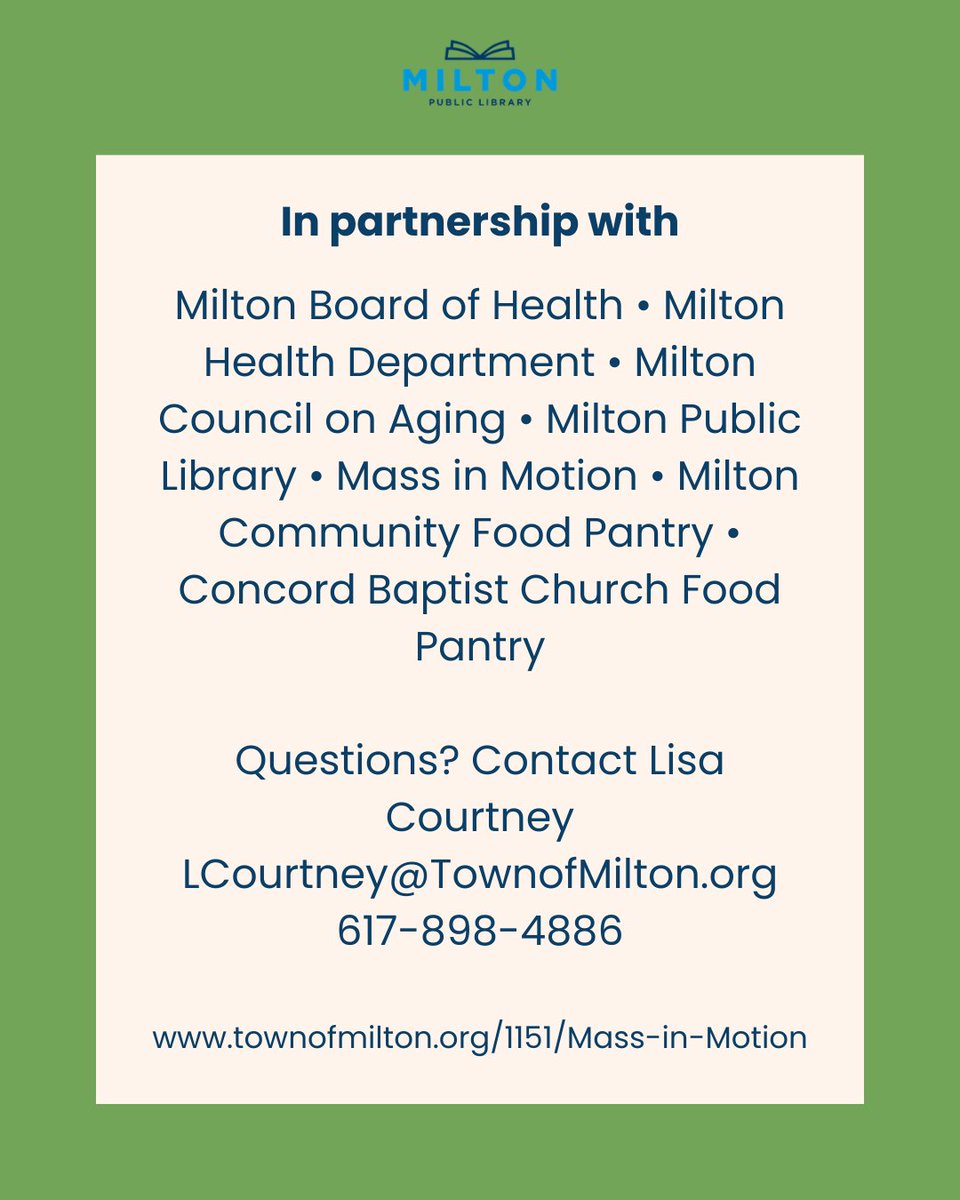 Milton Library tweet media