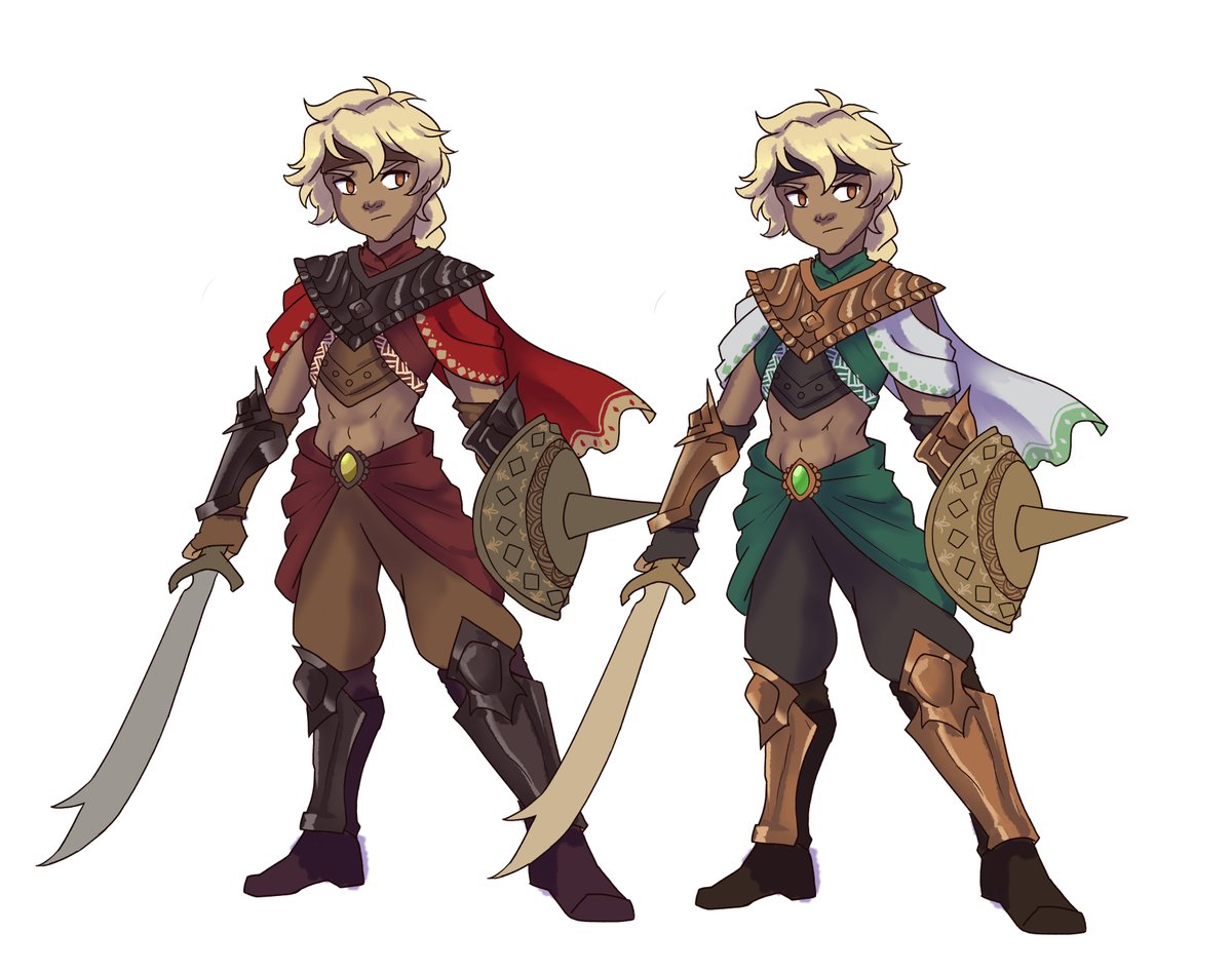 Leraphe_'s tweet photo. trying to draw some South East Asian inspired designs for me Dnd World https://t.co/RNA793erEM