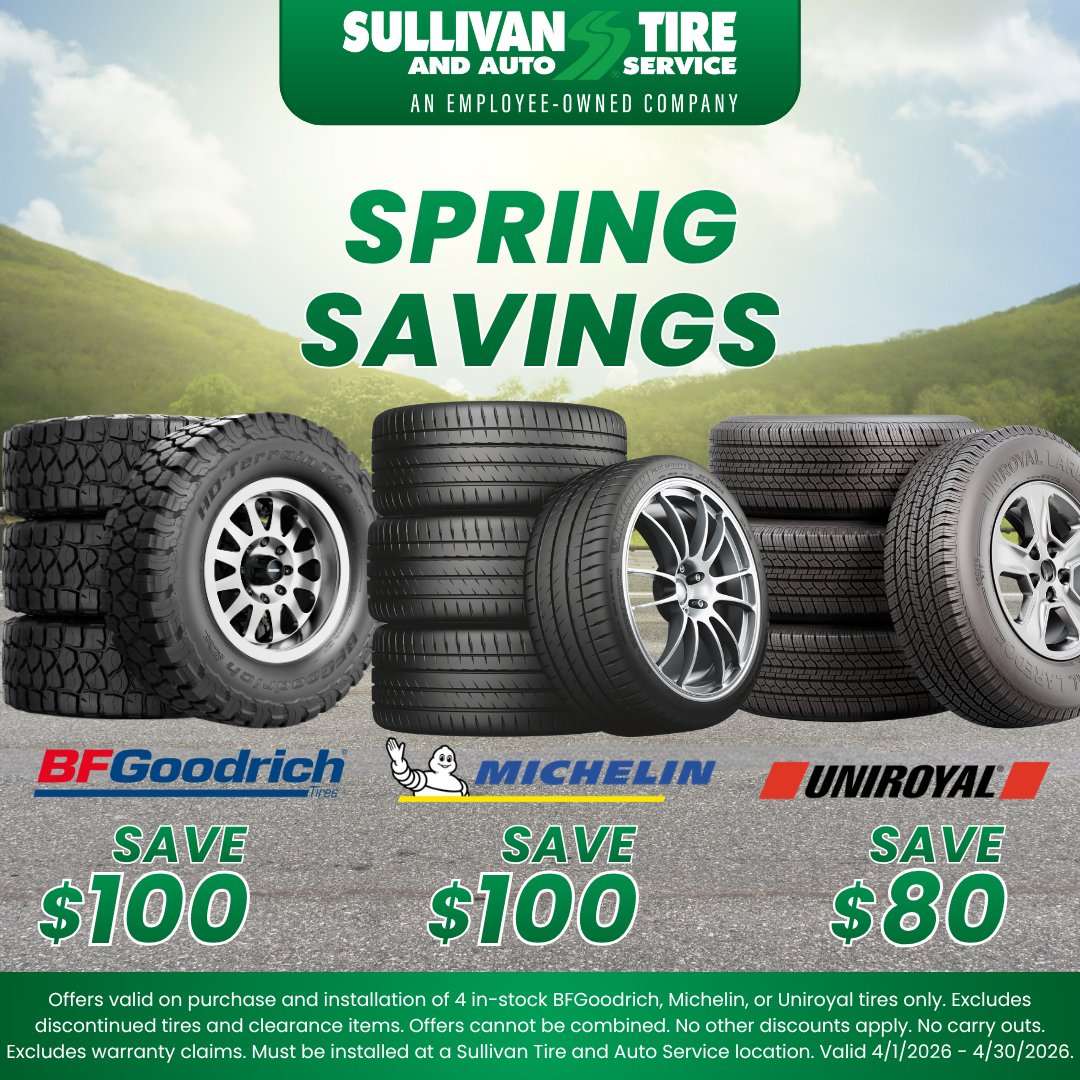 Sullivan Tire and Auto Service tweet media
