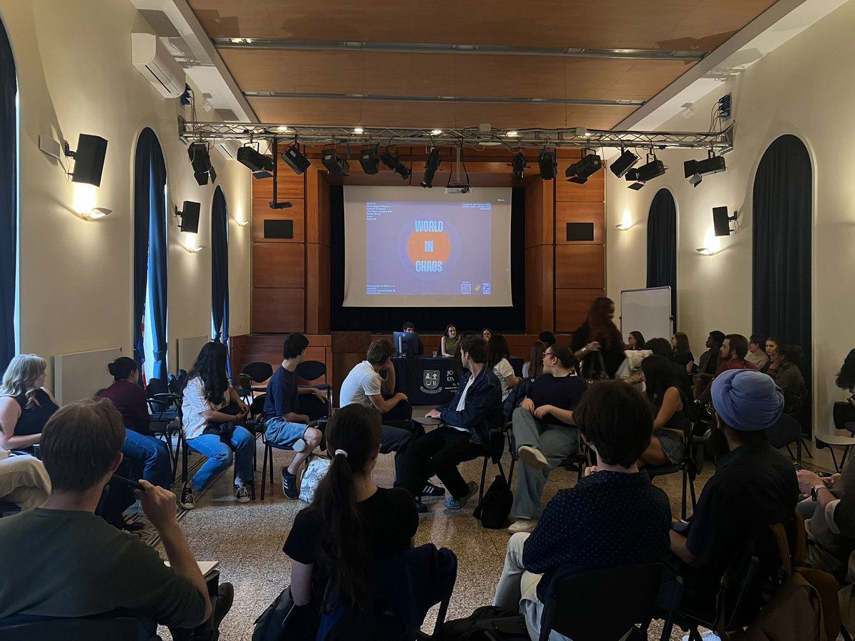 GIPA_JCU's tweet photo. World in Chaos Vol. III
Liberty vs Security in an age of surveillance.

Students debated a core tension: does security enable freedom — or erode it?
No consensus, only sharper questions about power, trust, and control.

📊 Results + full analysis coming soon. DM for the form. https://t.co/8l4WL1S42i