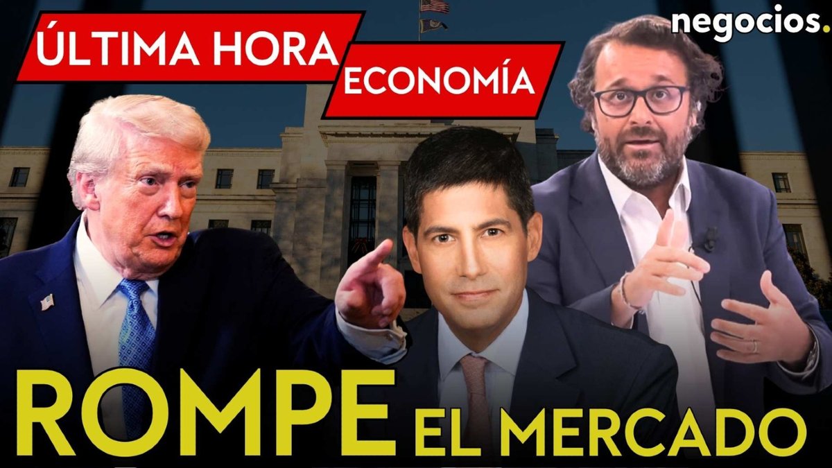 negocios_tv's tweet image. ÚLTIMA HORA ECONOMÍA | Warsh llega a la FED y Trump sorprende: a favor de subir tipos de interés

youtu.be/uLALILceLTg

#ultimahora #economia #fed #kevinwarsh #trump #jeromepowell #eeuu #economiaeeuu #inflacion #reservafederal #senado #mercados #noticias #negociostv