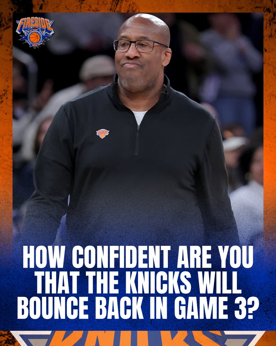 Fireside Knicks tweet media