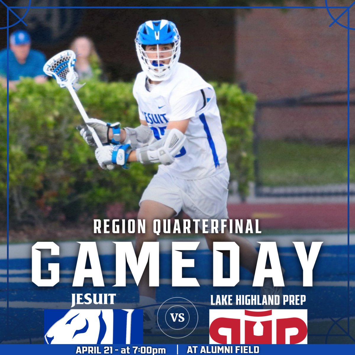 TampaJesuit's tweet image. Let’s keep the momentum going. 

Jesuit hosts Lake Highland Prep at home for the Region Quarterfinal, come out and cheer on the Tigers! 

If you can’t make it, the livestream will be available on the Jesuit Tigers Sports Network below: 

youtube.com/@JesuitTigersS…

#AMDG #GoTigers