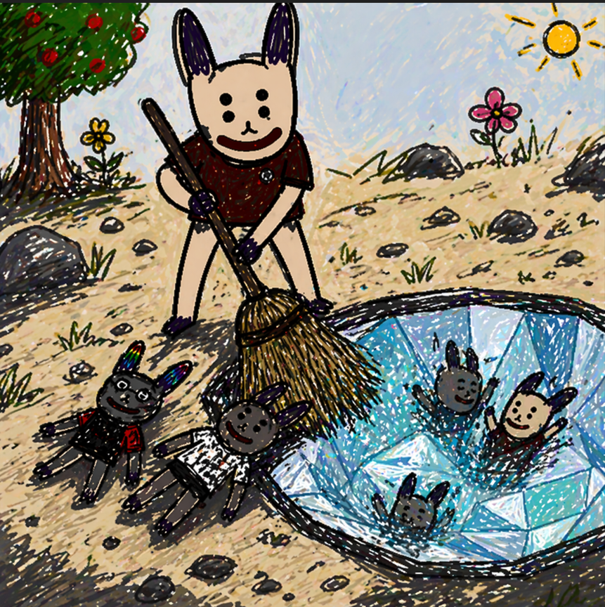 It's time to delete the paper hands

Rabbish sweep contest is live:

Top sweeper secures a 1/1 Rabbish NFT Airdrop
Every 5 NFTs swept = 1 NFT Airdrop reward  

This is FCFS, limited to the FIRST 10 claims only 
opensea.io/collection/rab…

"Experimenting Trash"