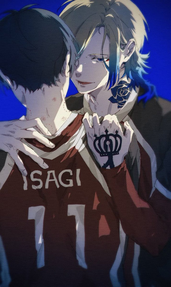 Bakubabe_1's tweet image. Kaiser be marking isagi all over🫪💞 #kaiser #isagi #kaisagi #bluelock #bl #manhwa #kaiserxisagi