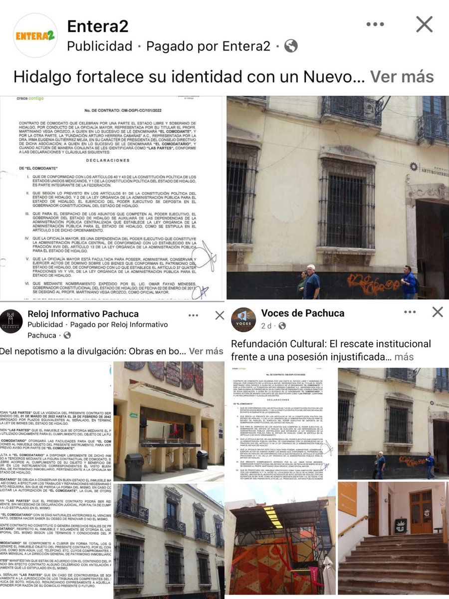 Activan campaña de ataque contra la Fundación Arturo Herrera Cabañas y en defensa de la decisión del gobierno de Julio Menchaca de retirarles el edificio que ha sido su sede. Las decenas de páginas hechizas tienen pagada publicidad por amplificar, hasta 3 mil pesos cada una.