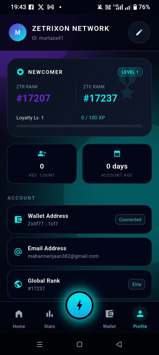 GamingKato88642's tweet image. @zetrixonnetwork
Started mining on Zetrixon Network ⚡

New projects always reward early believers.
The dual mining system looks interesting so far.

Referral code: murtaza41

#ZetrixonNetwork #Crypto #Mining #Web3‌‌