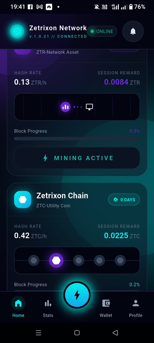 GamingKato88642's tweet image. @zetrixonnetwork
Started mining on Zetrixon Network ⚡

New projects always reward early believers.
The dual mining system looks interesting so far.

Referral code: murtaza41

#ZetrixonNetwork #Crypto #Mining #Web3‌‌