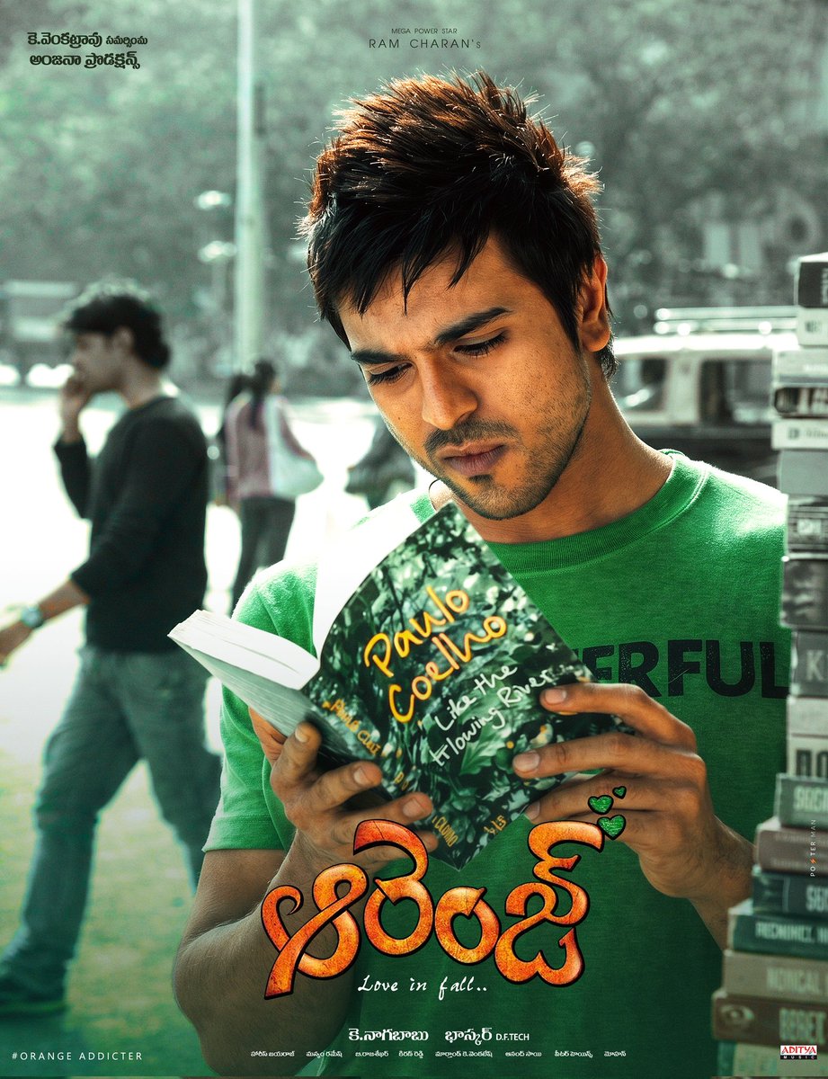 PostermanOffl's tweet image. Between the lines of a book… he found the meaning of his heart.

67/365 #Orange Poster 

#RamCharan #PosterMan 
#OrangeAddicter #Orange365Posters