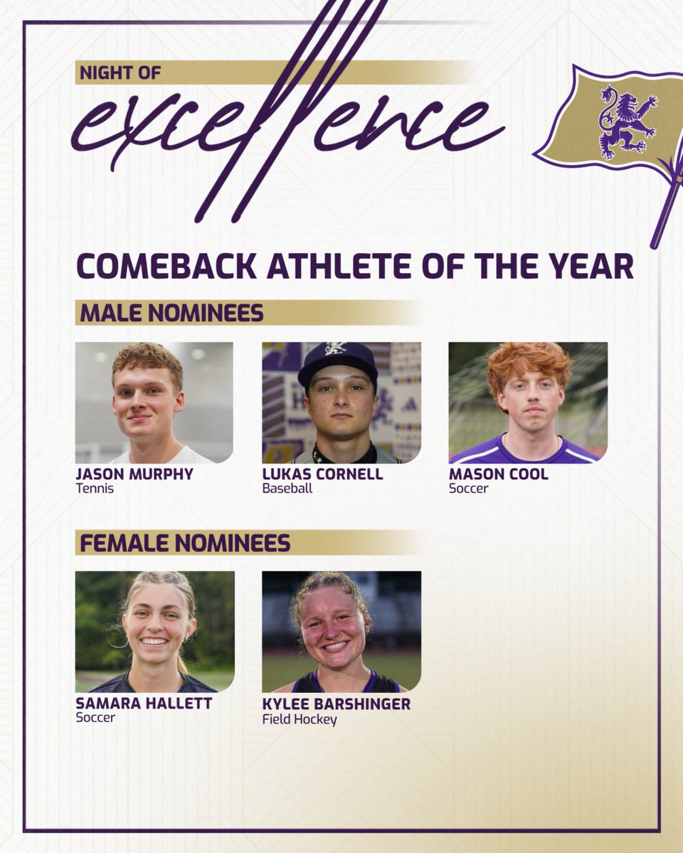 HUHighlanders's tweet image. One week out from Night of Excellence. Today we introduce our nominations for our male and female Comeback Athletes of the Year. They each showed resolve in coming back from injury to contribute to their team's successes. #Excellence #Grit #Determination