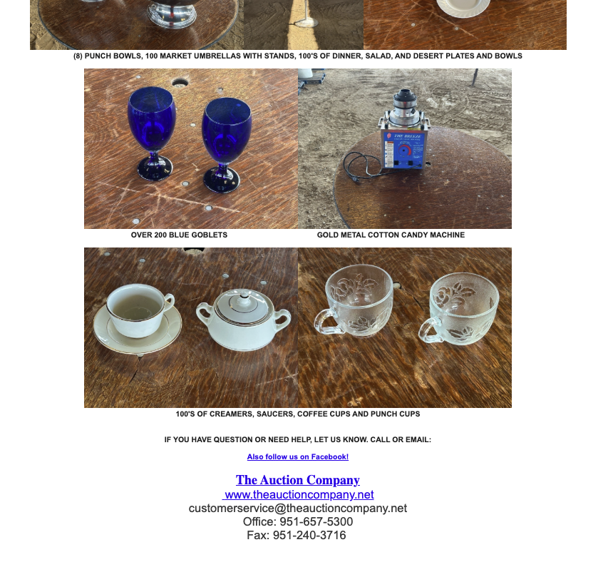 TACauctionco's tweet image. 🚜 MADERA AUCTION 🚜

📍 19458 Road 21, Madera, CA
🛠 Inspect: April 24–25
⏳ Closing: Monday, April 27 @ 10 AM
✅ Register at theauctioncompany.net
💳 $1,000 refundable deposit required
🏗 Sold “AS IS”

Bid early online! 💻
#Auction #Madera #Equipment