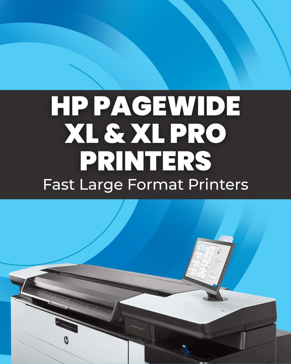 Source_Graphics's tweet photo. The full HP PageWide XL lineup is available at Source Graphics — free setup and installation included. Pro MFP models with integrated scanning and SmartStream workflow tools for high-volume mixed CAD and graphics production.

Available now at https://t.co/VeVpJLXoIk https://t.co/Wn5aBIjWlo