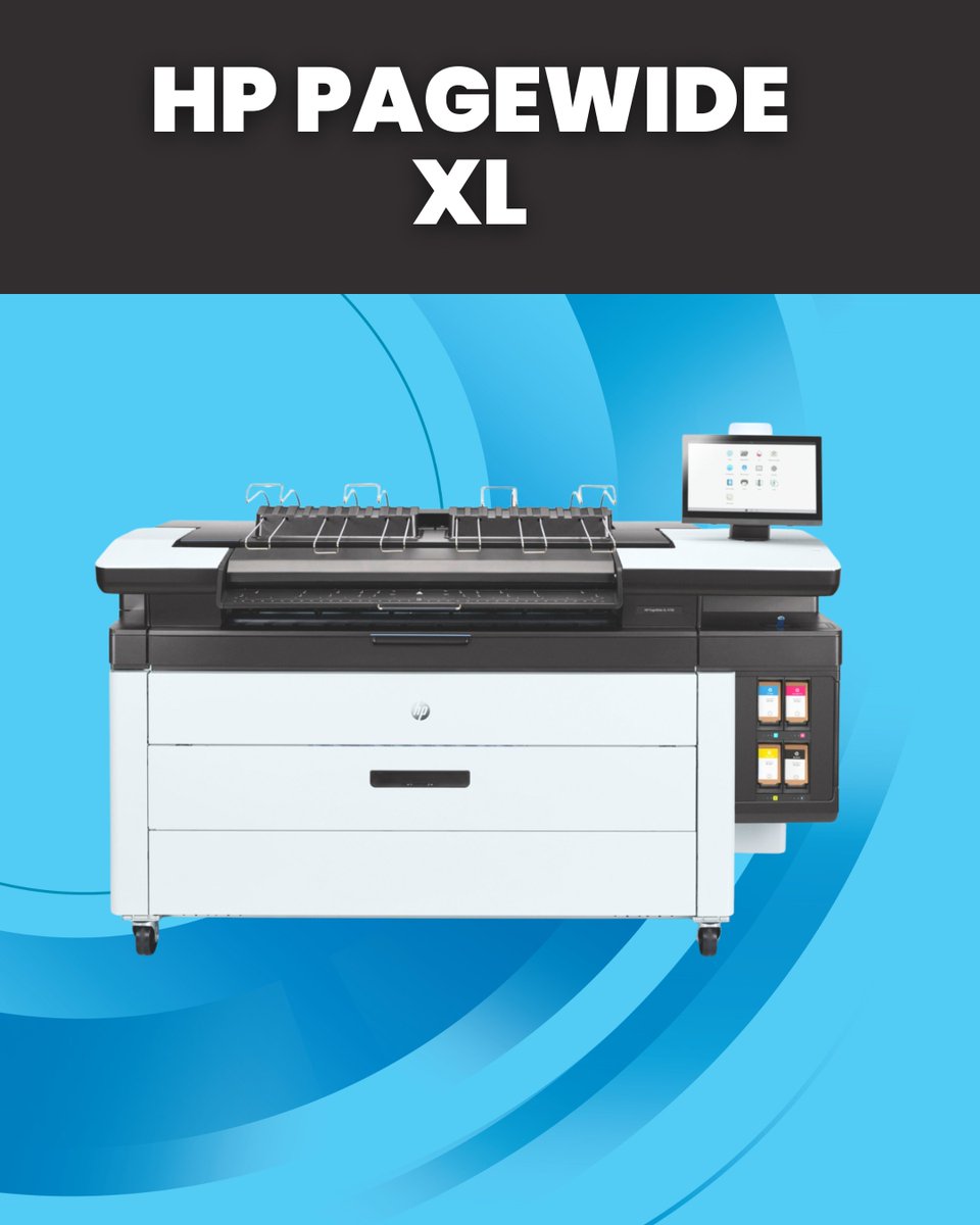 Source_Graphics's tweet photo. The full HP PageWide XL lineup is available at Source Graphics — free setup and installation included. Pro MFP models with integrated scanning and SmartStream workflow tools for high-volume mixed CAD and graphics production.

Available now at https://t.co/VeVpJLXoIk https://t.co/Wn5aBIjWlo