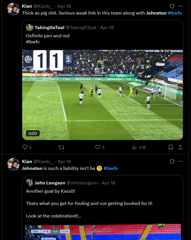 Argumentative Tic Jnr tweet media