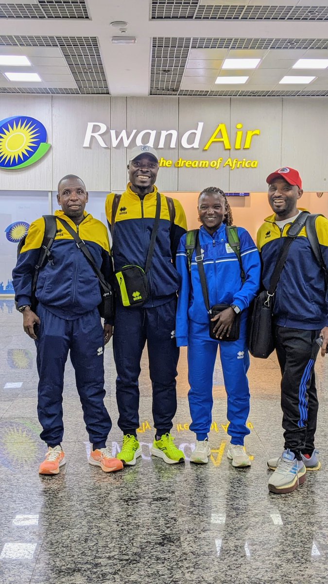npc_rwanda's tweet photo. Team Rwanda 🇷🇼 to Rabat 2026 (23–25 April, Morocco): Niyibizi Emmanuel, Uwiduhaye Clementine &amp; Coach Claude Habumugisha. Road to 2027 Worlds &amp; LA 2028 starts now 💪 #TeamRwanda #ParaAthletics https://t.co/tsKYdi4xkX