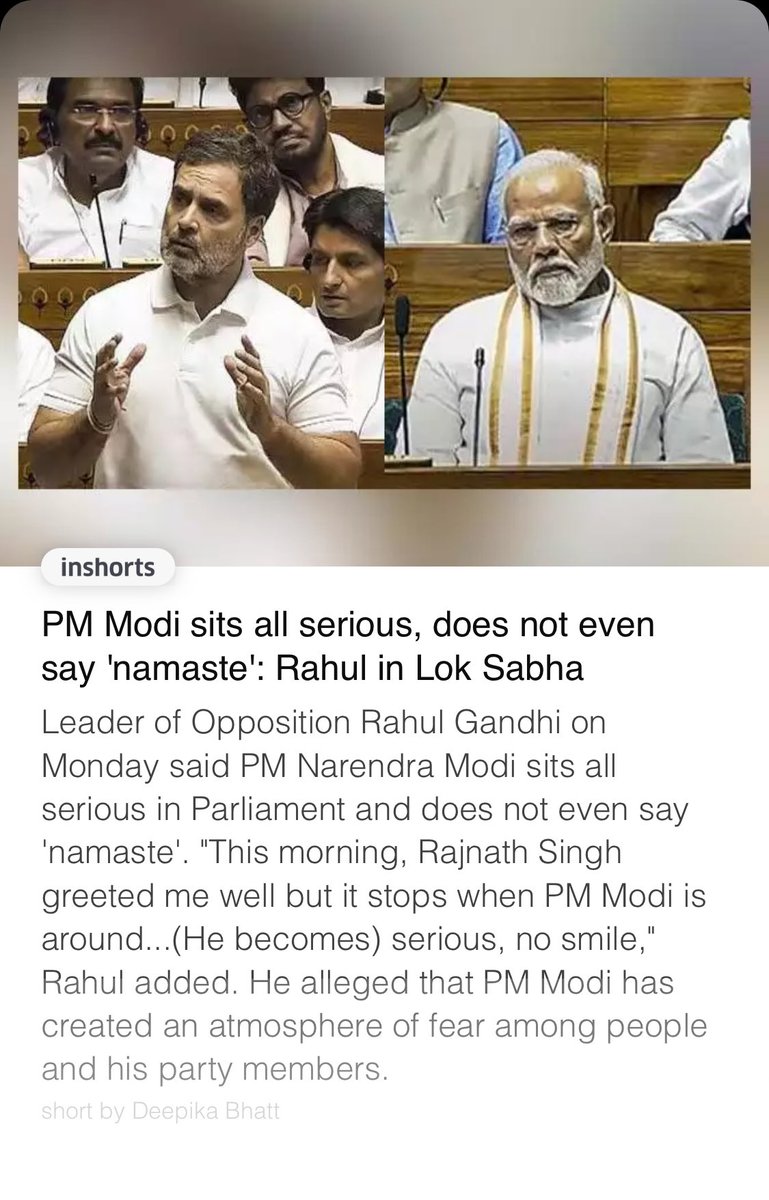 ParamshreeP's tweet image. Enough reason to believe that he is a pa-पू 
A result of expired software. Corrupted and not-upgradable.  

Dishonouring the position of “leader of opposition” 

#Leader 
#funny