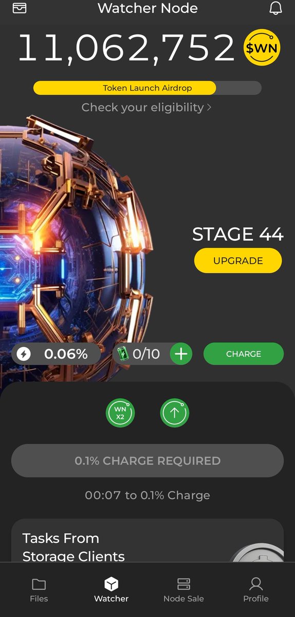Launching Watcher node to secure <a href="/DeNetPro/">DeNet</a> storage network, live from FCT, Nigeria.
#WatchersEverywhere