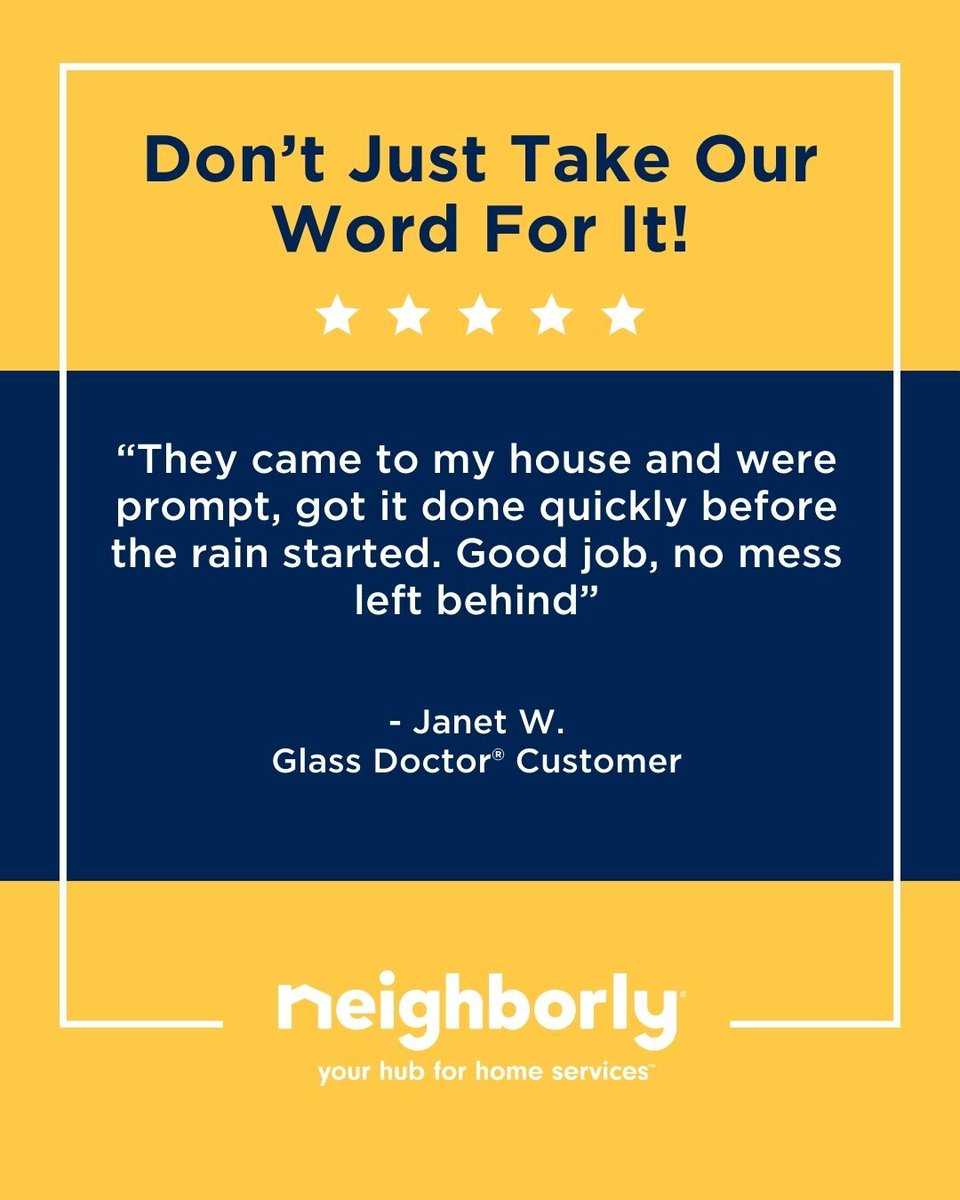 Neighborly tweet media