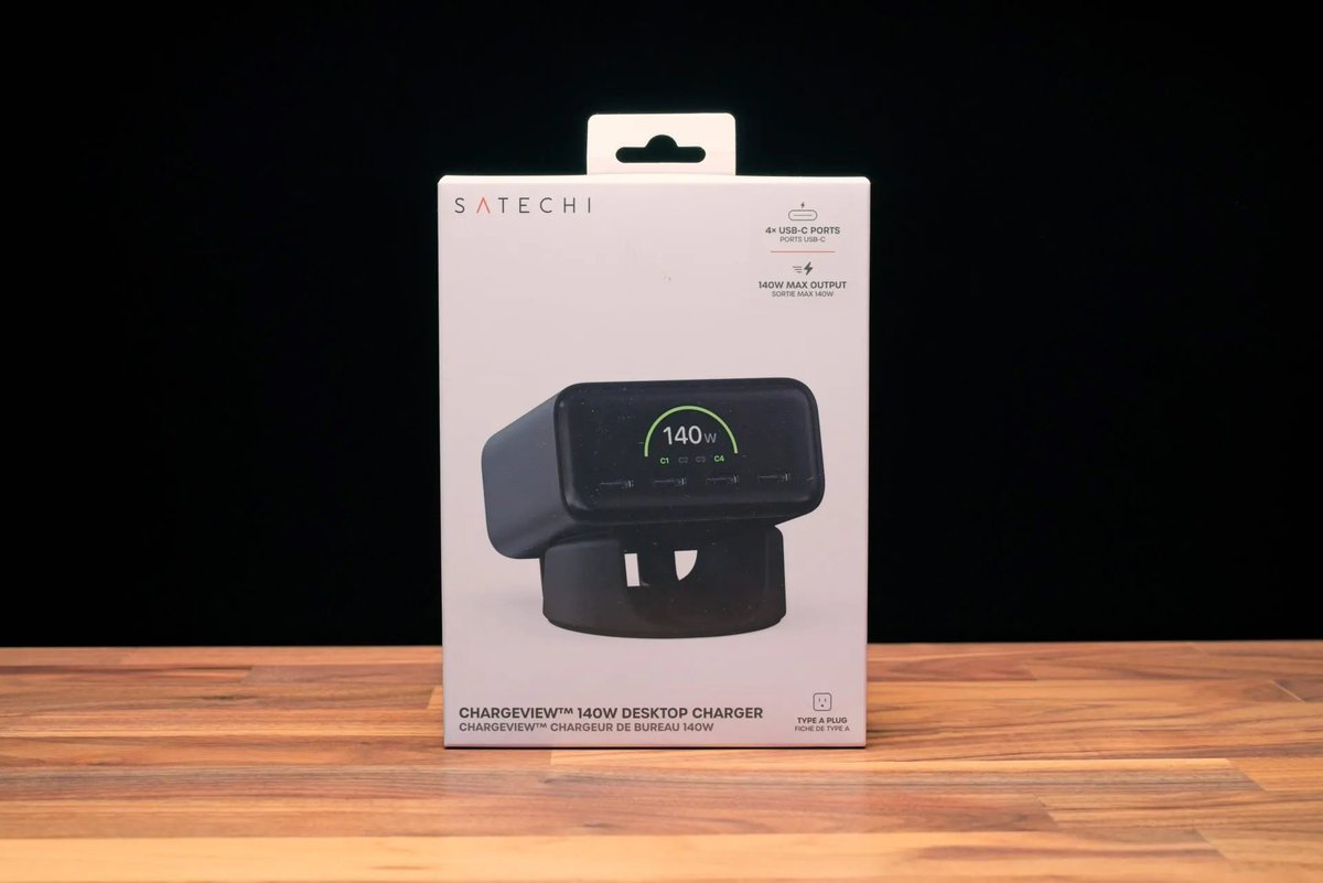 MacSrcs's tweet image. The @Satechi  ChargeView 140W Desktop Charger brings fast, reliable charging and a real-time display to your desk. Clean design, solid performance, and actually useful features. #review #Satechi #Tech 

macsources.com/satechi-charge…