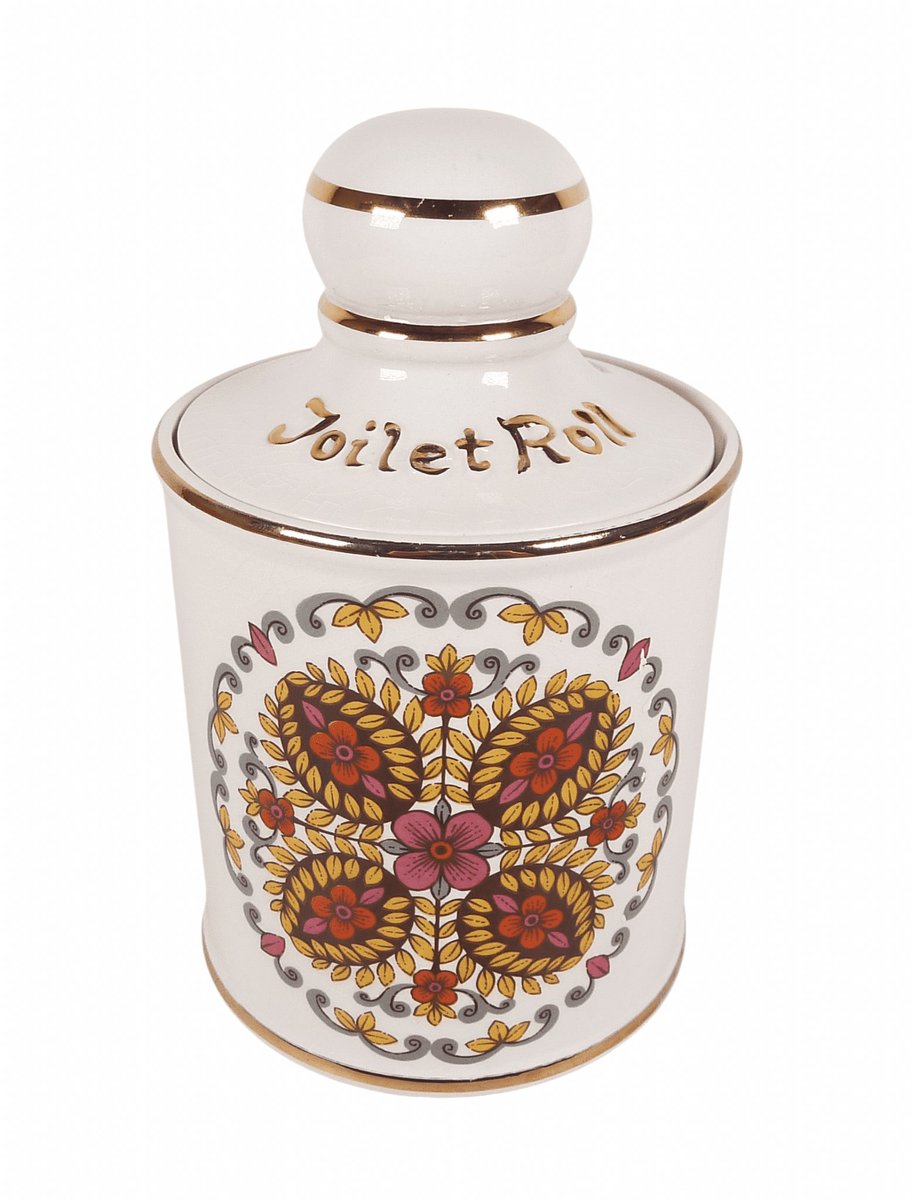 retonthenet's tweet image. Vintage #Bathroom Price &amp;amp; Kensington England #ToiletRoll Holder #Storage Geometric Design
 share.google/gLRGIVrz6WybOx…