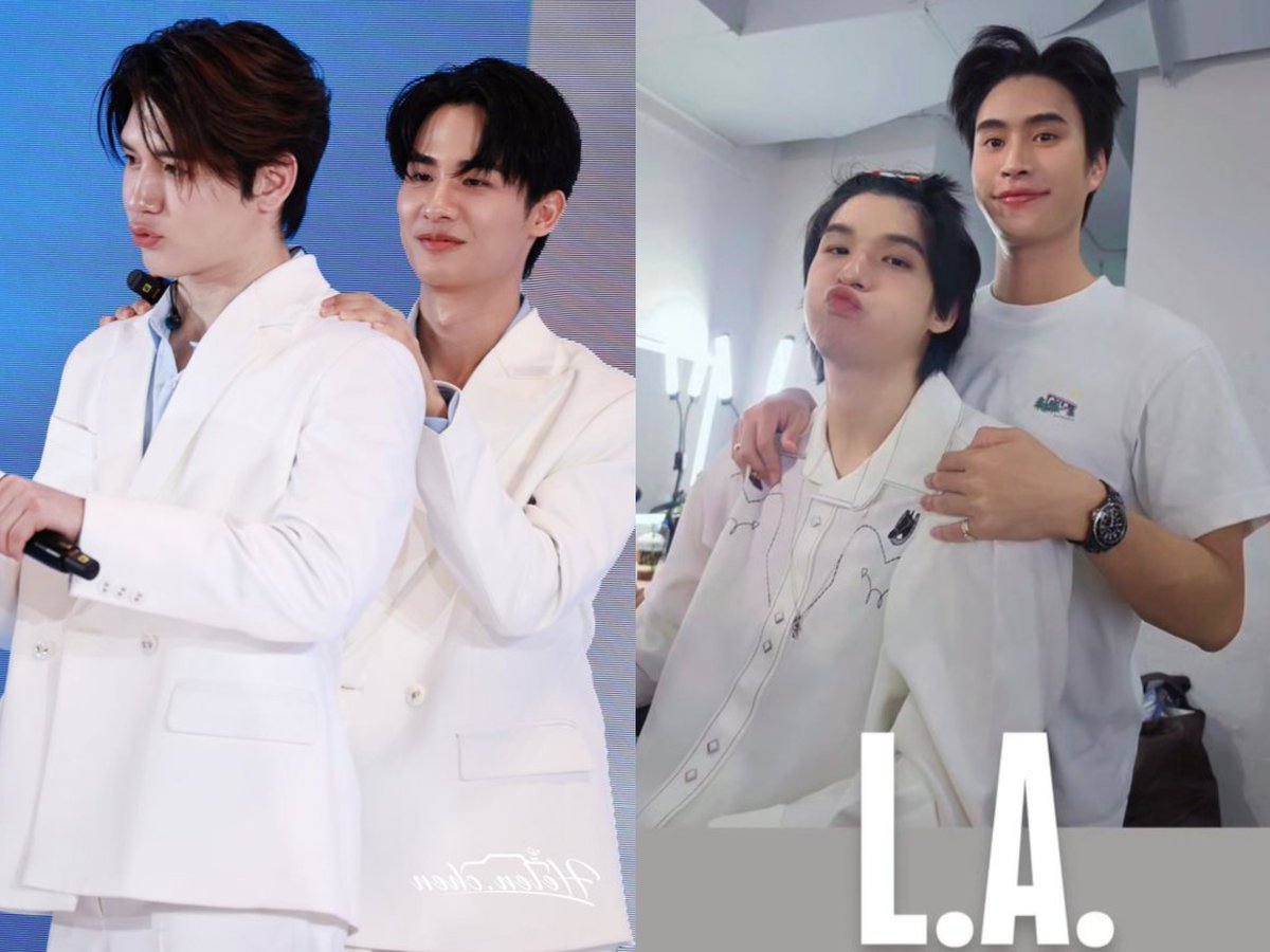 sommer_1mn's tweet image. Papa and Porpor mini version ☺️

Cre pic: helen.chen 
#เตนิว #TayNew #Tawan_v #Newwiee #skywongravee #Gemini_NT