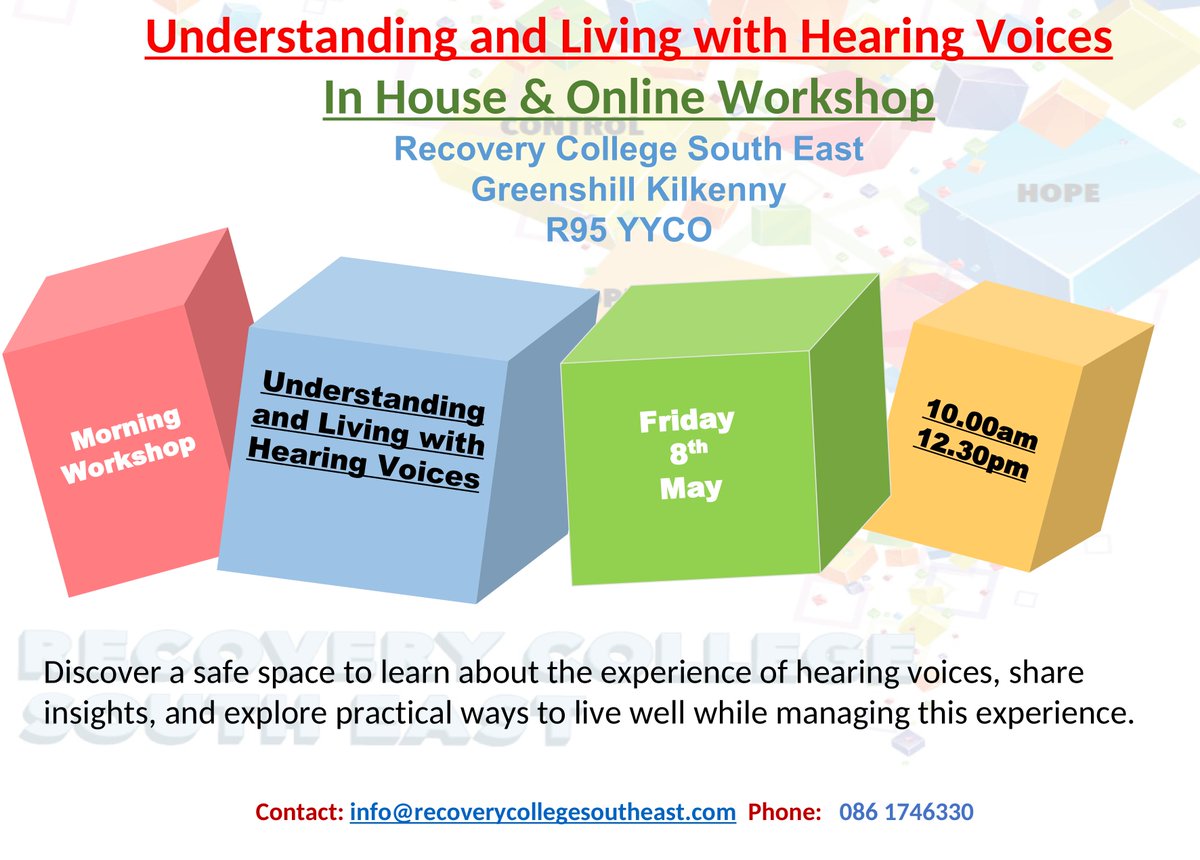 Recovery College SE tweet media