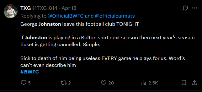 Argumentative Tic Jnr tweet media