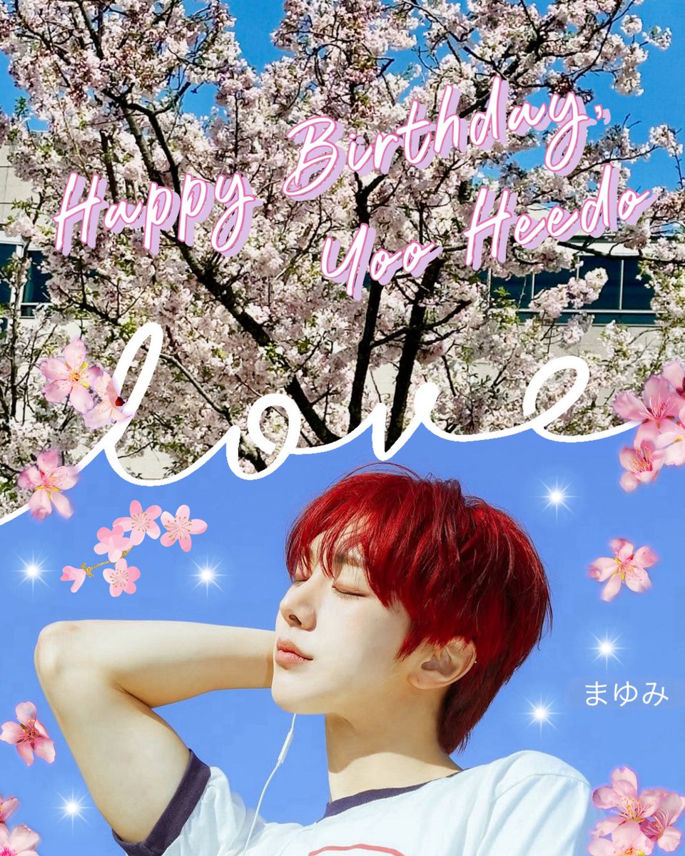 30살 생일 축하해요🌸

서른 살이라니, 벌써 정말 멋진 어른이 되었네요.
한 번뿐인 인생, 하고 싶은 일을 하면서 후회 없이 살아가길 바라요.

희도 군이 돌아오면 좋은 곡과 멋진 무대를 많이 보여 주세요. 
기대하고 있을게요💜

#희도의_계절이_왔나봄
#유희도 #YOOHEEDO