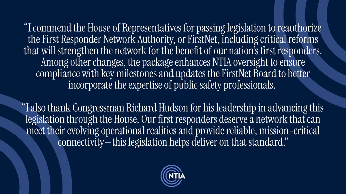 NTIA tweet media