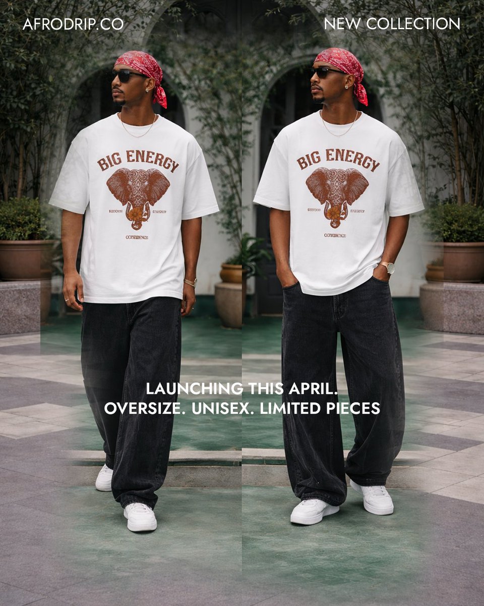 AfroDripCo's tweet image. This collection is everything we said it is. 🙌
Clock it!

#newcollection #newrelease #streetstyle #afrodrip