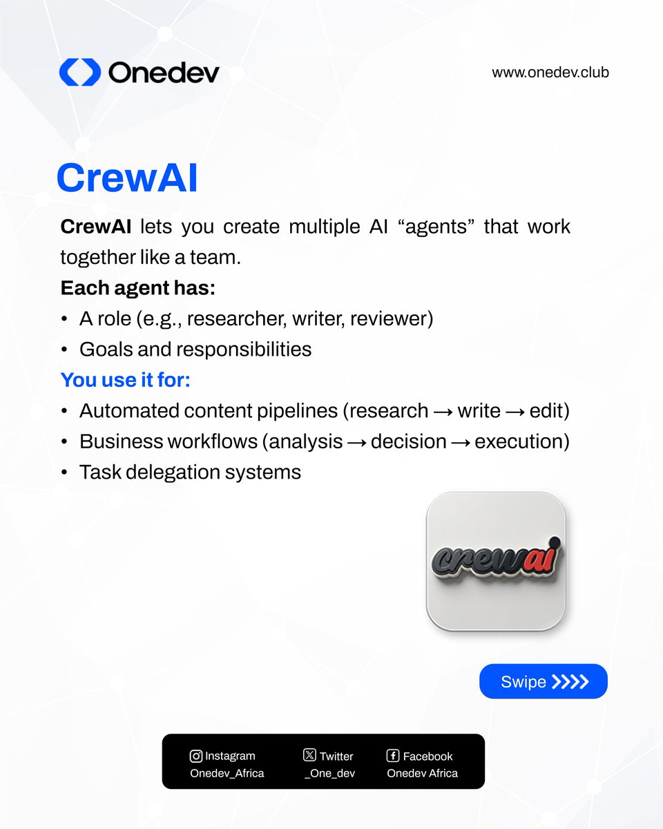 One Dev tweet media