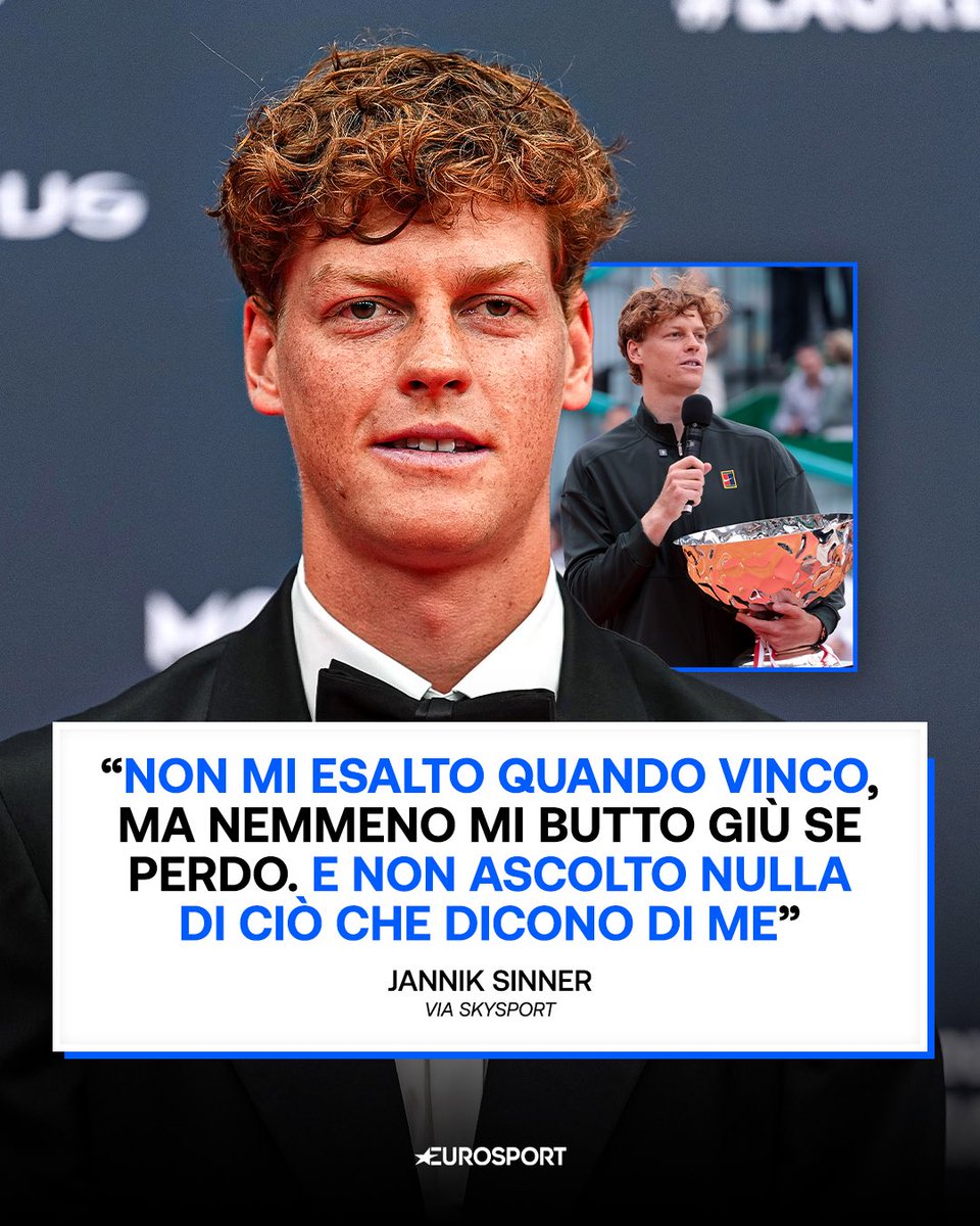 Sinner resta lucido e concentrato anche in vista del torneo che potrebbe portarlo ulteriormente nella storia del tennis 🎯🎾