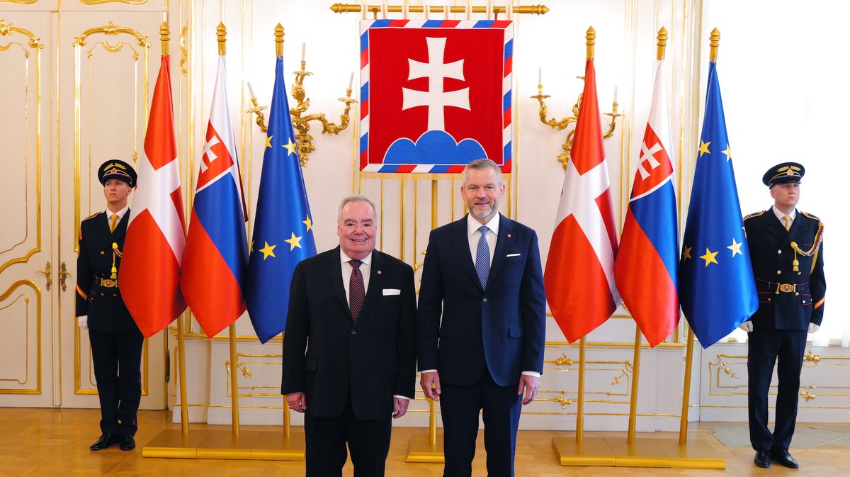orderofmalta's tweet image. The #OrderofMalta’s Grand Master Fra’ John T. Dunlap met Slovak President @PellegriniP_ in Bratislava, reaffirming strong ties and humanitarian cooperation. Focus on Ukraine response &amp;amp; the work of Malteser Aid #Slovakia supporting vulnerable communities.
orderofmalta.int/news/the-grand…