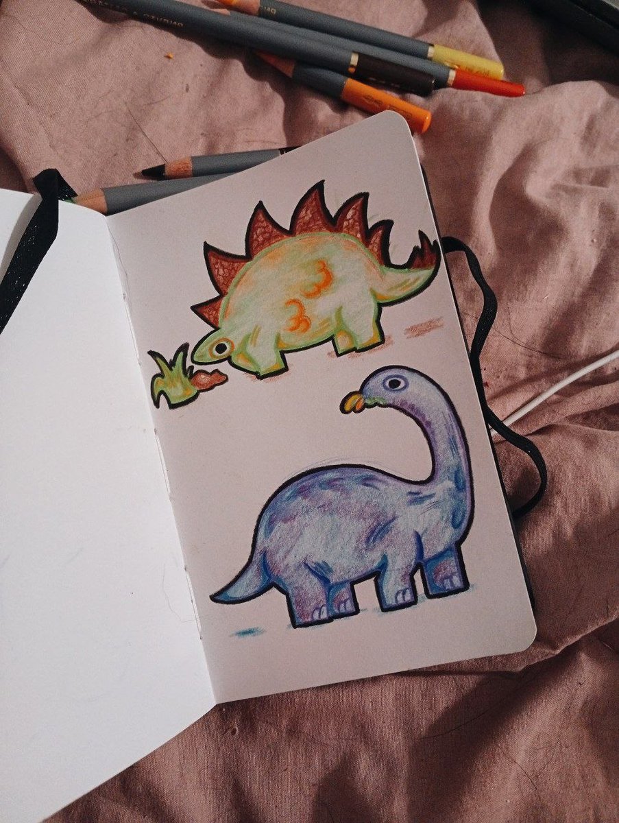 Linka_0619's tweet image. #dino #Dinosaurs #art #Traditionalart #динозавры #традишка #арт